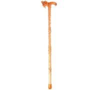 Hand-Carved Peach Wood Mobility Cane, Birthday(85Cm(Use Height 156 165Cm))