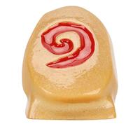 Hand Carved Resin Gaming Keycaps, Custom Mechanical Keyboard Keycaps Compatible with Cherry MX Switches, Plug and Play Resin Keycaps for Typing and Gaming (Yellow)
