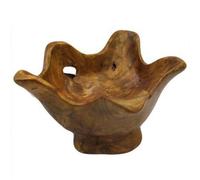 Hand-Carved Teak Root Bowls - Unique Natural Artful Decor & Serveware