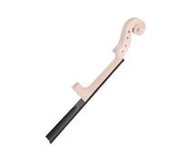 Hand Carved Violin Maple Neck&Ebony Fingerboard Unfinished Violin Parts 4-4