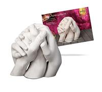 Hand Casting Kit for 3-4 People, Family Hand Casting Kit, with Alginate Moulding Powder & Casting Plaster, DIY Kits for Adults, Non-Toxic & Skin-Safe Gifts & Keepsakes - The Edinburgh Casting Studio