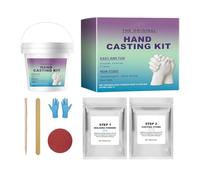 Hand Casting Kit - Handmade Craft Supplies - Couples Holding Hands Printing Package,For Wife, Husband, Mom, Father, Family, Evening Out, Valentine's Day, Mother's Day!