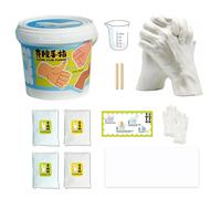 Hand Casting Kits Couple | Hand Moulding Kit for Couple | Romantic Uraona Love Stone Kit for Wedding and Valentine's Day | Hand Statue Molding Set for Adults and Kids