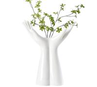 Hand Ceramic Vase - 30cm crafted, rustic imaginative profile, curated design motif, vivid ornamental display composition claywork detailing longtail keyword | shelf décor for moder