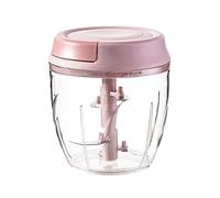 Hand Chopper Garlic Press Vegetable Fruit Twist Shredder Manual Meat Grinder Chopper Garlic Crusher Cutter Home Kitchen