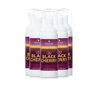 Hand Cleansing Sanitiser Foam, No Alcohol Foaming Hand Sanitizer Dispenser - Black Cherry 50ml Pack of 6