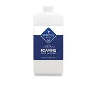 Hand Cleansing Sanitiser Foam, No Alcohol Foaming Hand Sanitizer Dispenser - Unscented - 1 Litre Refill Pack of 1