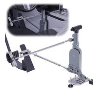 Hand Controls for Disabled Injured Handicap Drivers, Fixed Car Pedal Assist Device for Brake and Accelerator, Designed for Injured or Mobility-Impaired Drivers