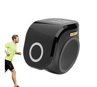 Hand Counter Clicker - Portable Counting Tool,4-Digit Adjustable Tally Device, Lightweight Finger Ring Counter | Manual Lap Tracker for Golf Knitting Sports Walking Running Goods Inventory