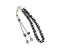 Hand Craft 33 Beads Misbaha Artificial Turquoised Prayer for Spiritual Reflection and Cultural Event Gift Giving Tasbih