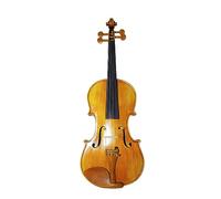 Hand-craft Violin Stripes Maple 4/4 3/4 Violino Stringed Musical Instrument With Accessories (Color : 1/2)