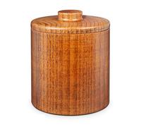 Hand Crafted 1.2L / 40 oz Solid Wood ice Bucket with lid