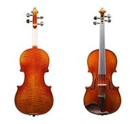 Hand-crafted Back Panel Spruce Panel Beginners Grade Examination Performance 1/8 1/4 1/2 3/4 4/4 Size Violin Instrument (Color : 3/4)