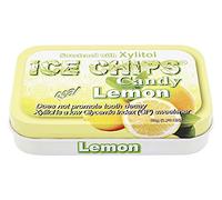 Hand Crafted Candy Tin Lemon Ice Chips Candy 1.76 oz Candy