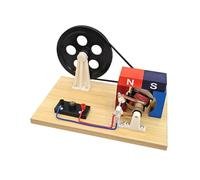 Hand Crank A-C and D-C Manual Generator Physics Cranked Electricity Generation Teaching Instrument Cranked