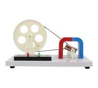 Hand Crank A-C and D-C Manual Generator Physics Cranked Electricity Generation Teaching Instrument Toy Cranked