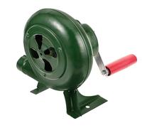Hand Crank Blower for Blacksmithing and BBQ - Campfire Tool for Cooking, Hiking, and Outdoor Use