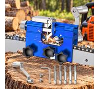 Hand Crank Chainsaw Sharpener, for Bosch UniversalChain18V-40 | Portable hand-crank chain sharpener with 5 grinding heads, angle guidance and stable positioning for routine chain care.