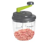 Hand Crank Chopper - Portable Manual Food Processor with Storage Cup, Easy Pull Grinder | Quick Onion Cutter, Meat Grinder, Nuts, Herbs, Pesto, Egg Chopper for the