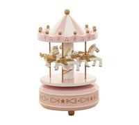 Hand-Crank Christmas Carousel Music Box with Classic Songs, Easy Operation, Home Decor 05