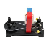 Hand Crank DC Generator Small Portable Manual Teaching Experiment | dc generator for science lab yard home school classroom education learning outdoor
