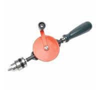 Hand Crank Drill All Steel Casting Drilling Drill Portable Mini Manual Drill Double Pinions Hand Drill Tool Wood Plastics PVC Glass Fibre (2)