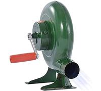 Hand-Crank Forge Blower - Manual Bellows for Blacksmithing & Campfire, Portable Fire Starter Fan for Outdoor Cooking & Bonfires