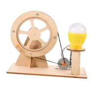 Hand-Crank Generator DIY Kit - Science Project Game to Explore Electricity Formation