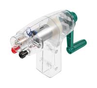 Hand Crank Generator for Educational Experiments Portable Power Kit for Physics and Electricity Lightweight and Compact Design for Easy Carrying and Use