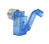 Hand Crank Generator Kit, Mini Science Experiment For Kids, Educational Wires, & Demonstrates Light with Toy Me LED