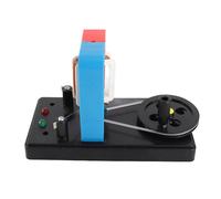 Hand Crank Generator Physical Teaching Tool Demonstrates Mechanical Energy Conversion LED Light Physics Experiment for Middle and High Schools