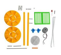 Hand Crank Generator Toy - Educational Hydropower Model, Durable Components, Practical Construction Project Set for Children, Practical Learning Resource for Laboratory Activities in the Classroom by
