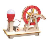 Hand Crank Generator Toy - Hand Crank Power Educational Generator Teaching Aid Physics Learning Interactive Set | Creative Engineering Development Toy