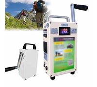 Hand Crank Generator with USB Charger 150W Outdoor Travel Camping Portable Emergency Power Supply Phone Charger USB Charging Generator Generation Storage