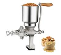 Hand Crank Grinder Machine for Nut Butter, Stainless Steel Manual Grinder with Adjustable Thickness, Easy to Use for Homemade Peanut Almond Spread