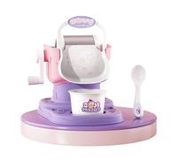 Hand Crank Ice Cream Maker Homemade Frozens Dessert Machine Creative Play Kitchen Appliance Kids Educational Toy Ice Cream Maker