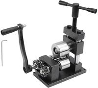 Hand Crank Jewellery Bending Machine, 2-in-1 Versatile Tool for Pressing Strips and Forming Circles, Ideal for Creating Bracelets and Rings