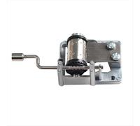 Hand Crank Music Box, DIY Piano Model Box Movement Accessories - Gift for Kids