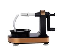 Hand Crank Peeler - Fruit Peelèr Machine | Thickened ABS + Stainless Steel, Ergonomic Design, Non-Slip Base, for Potatoes Oranges Apples Fruits Vegetables, Kitchen Gadget