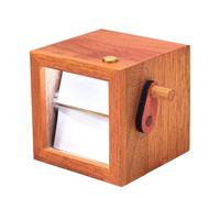 Hand Crank Photography Album Vintage Wooden Photo Flipbook Frame For Documenting Adventure Celebration Desktop Decors Vintage Picture Flipbook