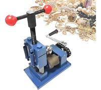 Hand Crank Ring Bending Machine, Bracelet Press Bending Tool, Multi-Functional Manual Rolling Mill for Jewelry DIY