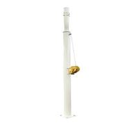 Hand Crank Self Standing Telescopic Lifting Pole, Height Adjustable Mast For Surveillance Camera, Lighting & Communication Signal Equipment(2.5-4 meter telescop)