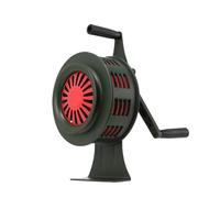 Hand Crank Siren Hand Crank Siren Horn 110dB Handheld Manual Operated Security Alarm Air Raid Portable Safety(SY-200A Green)