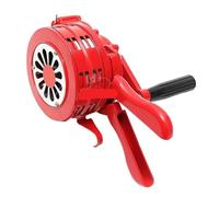 Hand Crank Siren Horn 110dB Manual Metal Alarm Air Raid Emergency Safety Warning for Fire Flood Prevention Disaster for Emergency, Sporting Events