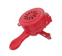 Hand Crank Siren Manual Operated Security Alarm Hand Crank Plastic Shell, Handheld Air Raid Siren Portable Loud