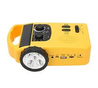 Hand Crank Solar Radio, Reading Light Hand Crank & Battery Operated, Solar Radio for Outdoor Camping (BewiVxwwqMFtQf-11)
