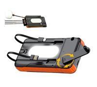 Hand Crank Solar - Shockproof Power Bank Flashlight, Solar Portable Charger for Phones, Tablets, Smartphone Camping Hiking Travel Fishing Backpacking Outdoor Use, Durable Power Supply Device