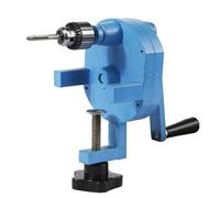 Hand Crank Tapping Machine, Manual Drilling Threading/deburring Machine, With 0.6-6mm Chuck, Speed Ratio 1:4, For Diy, Jewelry Making, Metal, Wood, Plastic