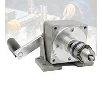 Hand Crank Tapping Machine, Portable Desktop Drilling Tool, 1:7.5 Gear Ratio,1.5MM-10MM Tap Chuck, for Metal, Wood, Plastic Projects