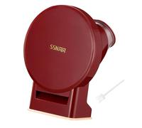 Hand Crank Vegetable Chopper Manual Food Processor for Fruit Potato Onion, Compact 8.27inch Base with Cleaning Brush